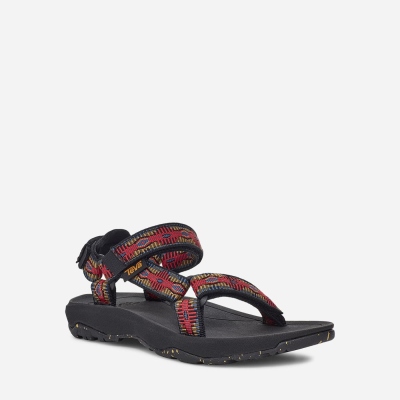 Teva Hurricane XLT 2 Kids' Black / Red Hiking Sandals CA19672 Canada Sale